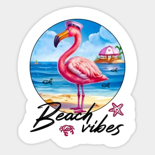 Beach vibes Sticker